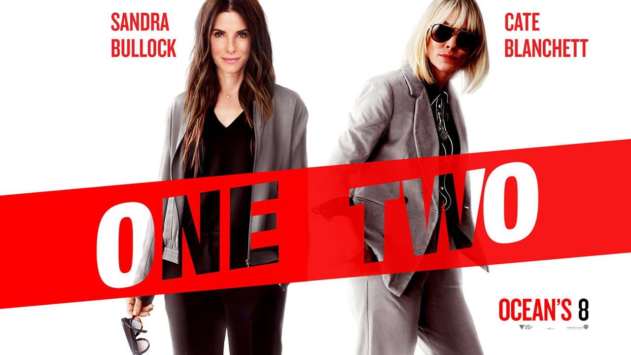Ocean's Eight — backdrops with title 2