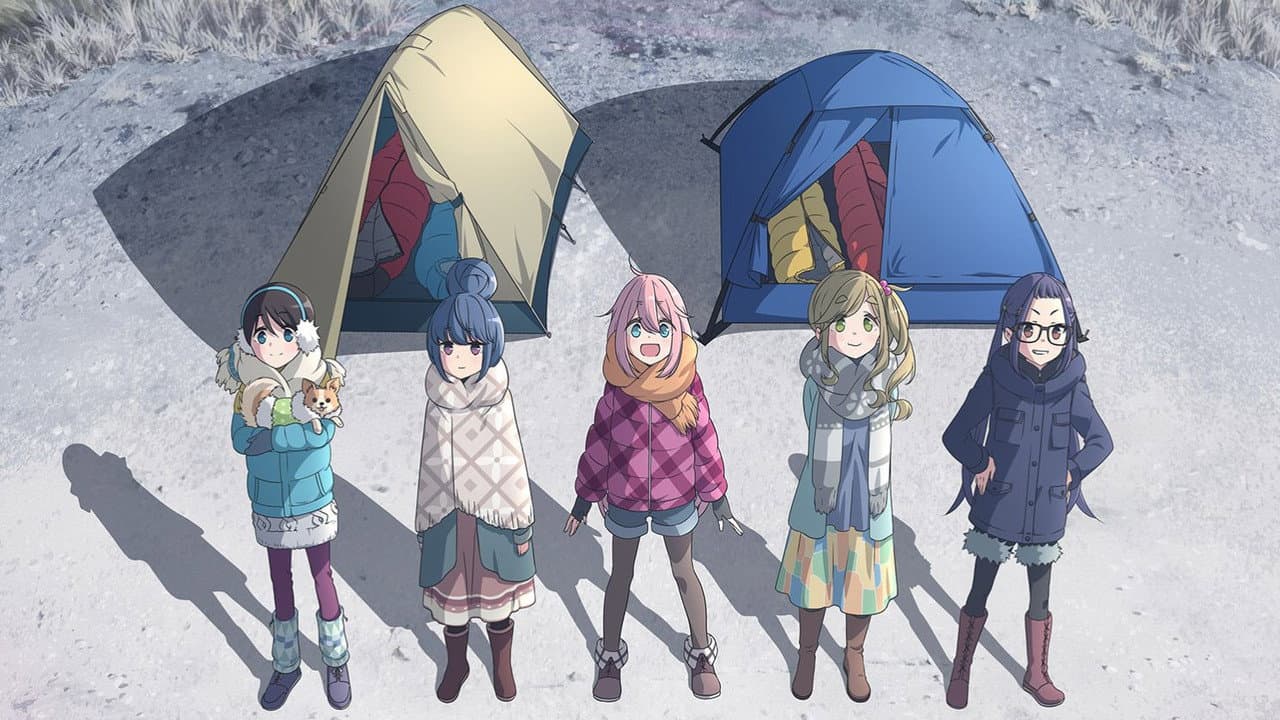 Laid-Back Camp — backdrops 4