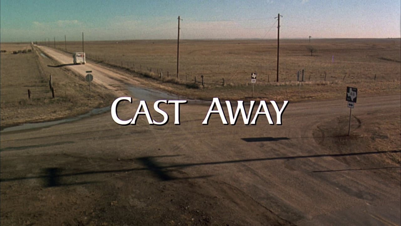 Cast Away — backdrops with title 2