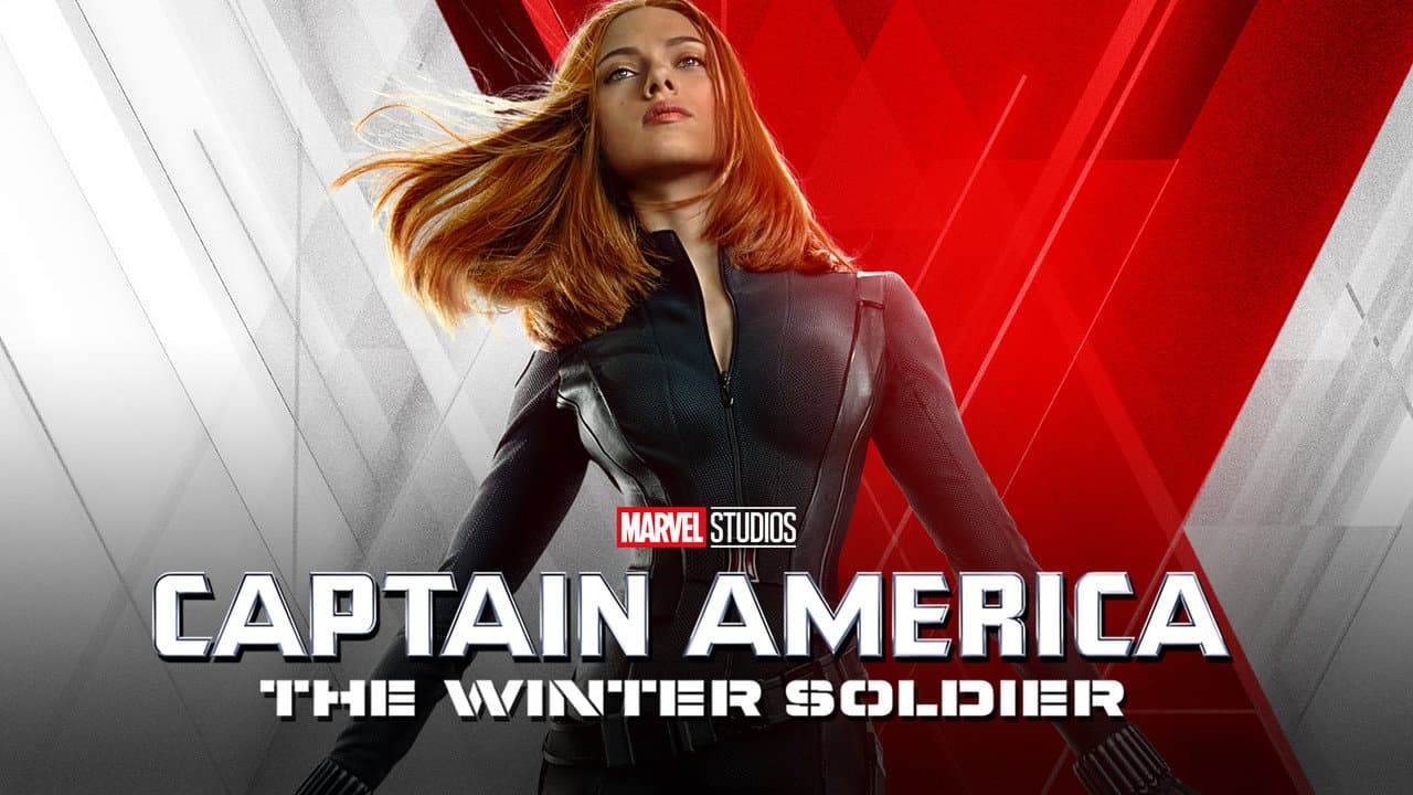Captain America: The Winter Soldier — backdrops with title 4