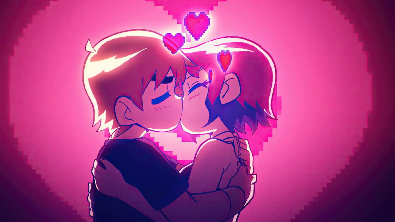 Scott Pilgrim Takes Off — backdrops 6