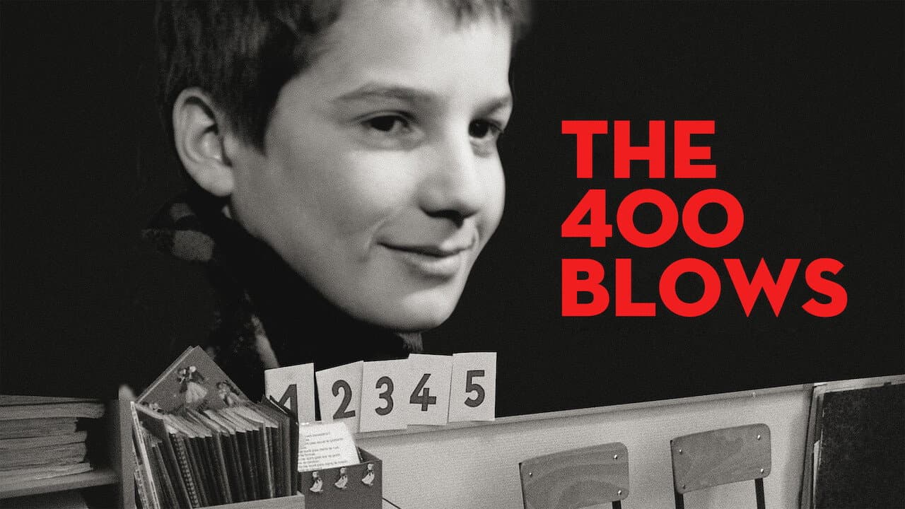 The 400 Blows — backdrops with title 1