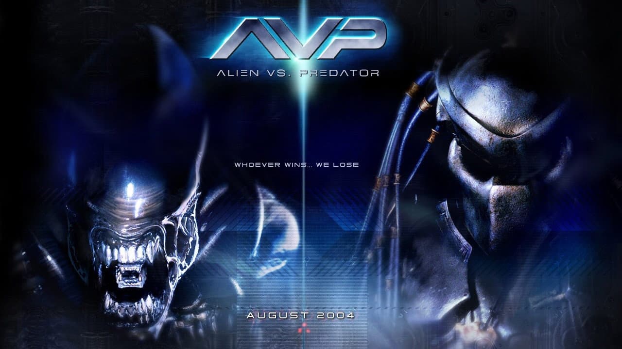 AVP: Alien vs. Predator — backdrops with title 7