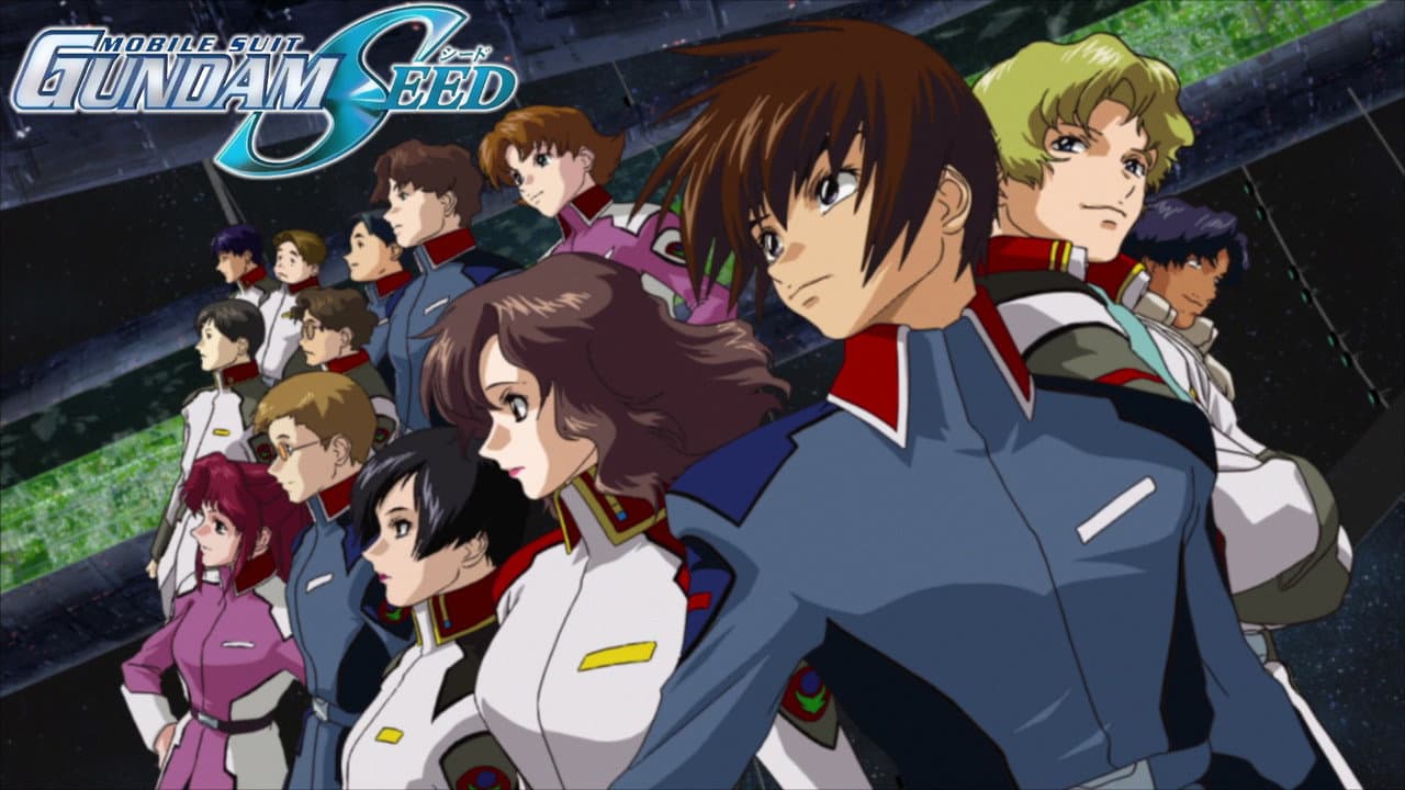 Mobile Suit Gundam SEED — backdrops with title 1
