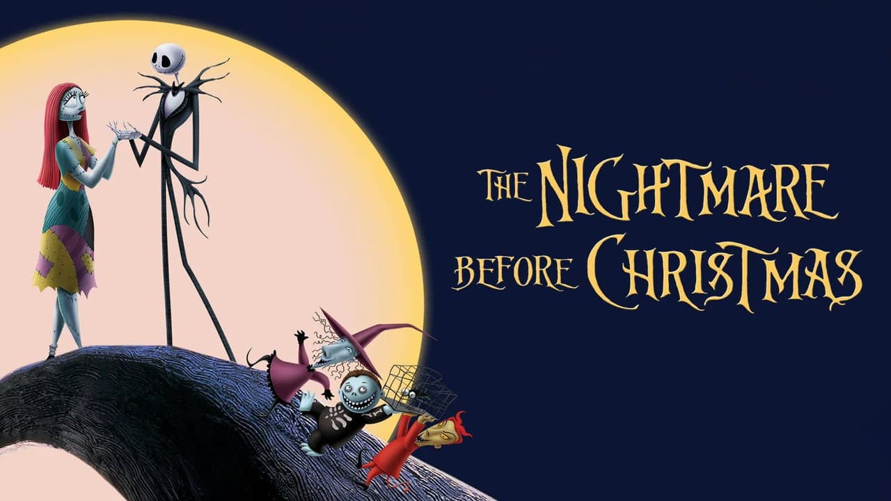 The Nightmare Before Christmas — backdrops with title 2