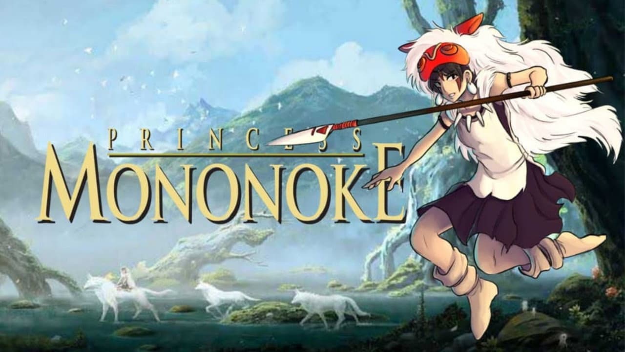 Princess Mononoke — backdrops with title 4