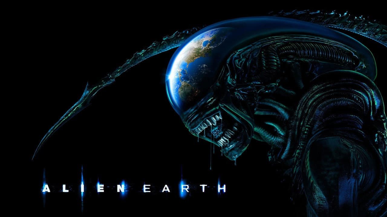 Alien: Earth — backdrops with title 2