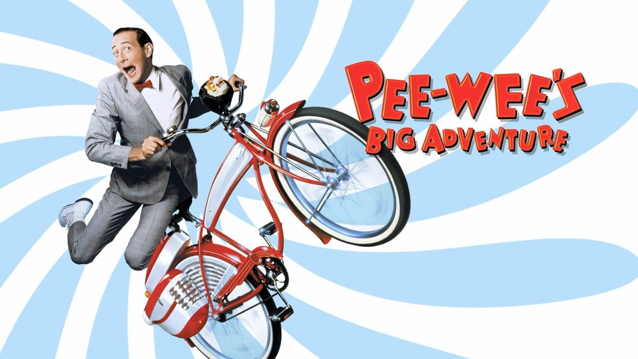 Pee-wee's Big Adventure — backdrops with title 1