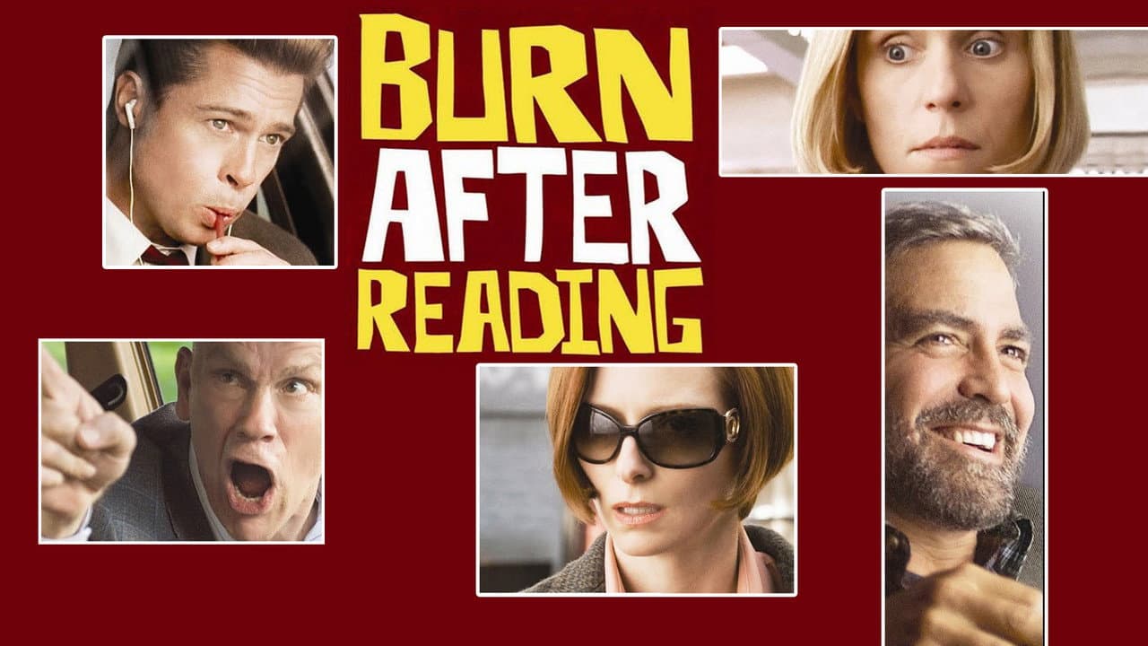 Burn After Reading — backdrops with title 4