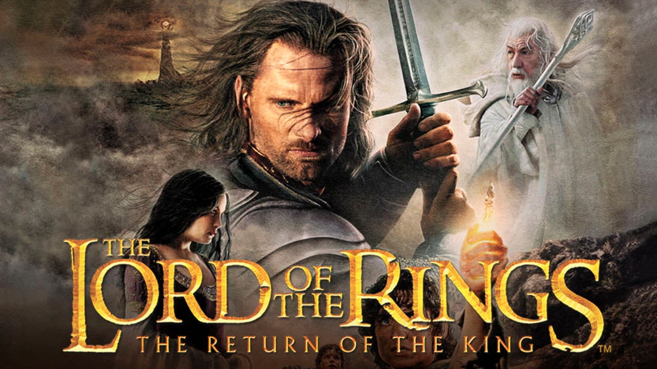The Lord of the Rings: The Return of the King — backdrops with title 5