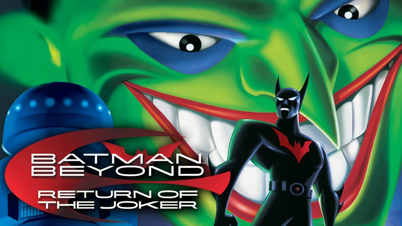 Batman Beyond: Return of the Joker — backdrops with title 2