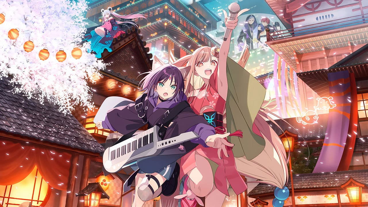 Cosmic Princess Kaguya! — backdrops 1