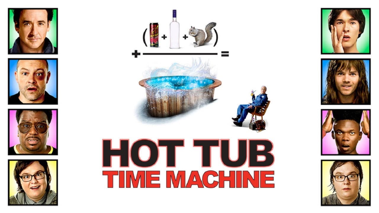 Hot Tub Time Machine — backdrops with title 7