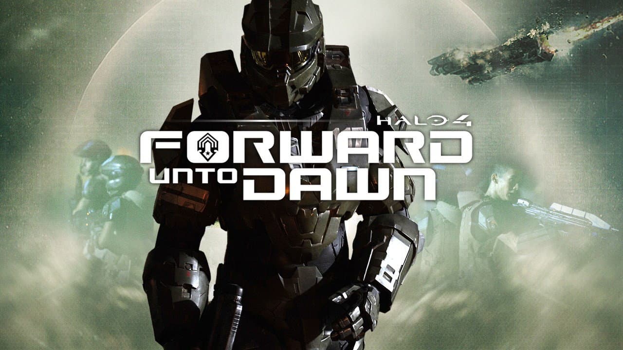 Halo 4: Forward Unto Dawn — backdrops with title 2