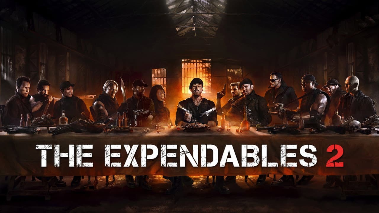 The Expendables 2 — backdrops with title 5