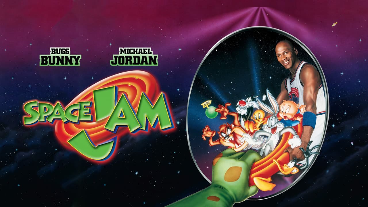 Space Jam — backdrops with title 5