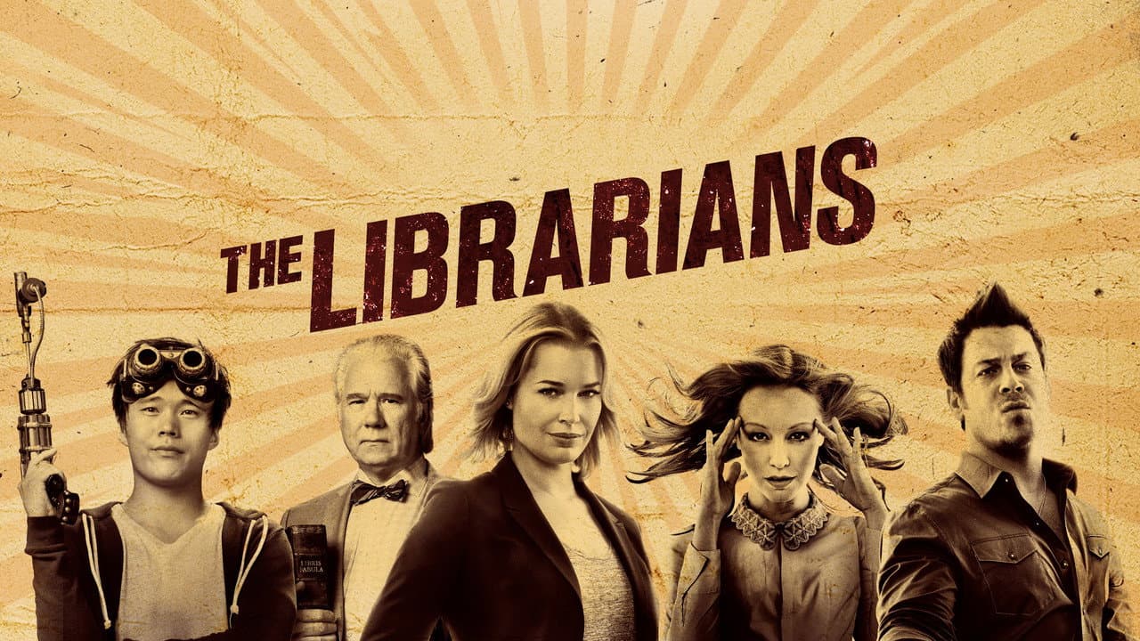 The Librarians — backdrops with title 7