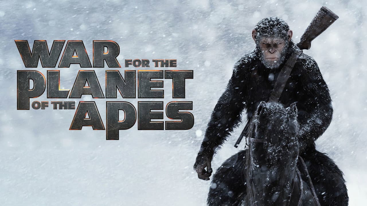 War for the Planet of the Apes — backdrops with title 2