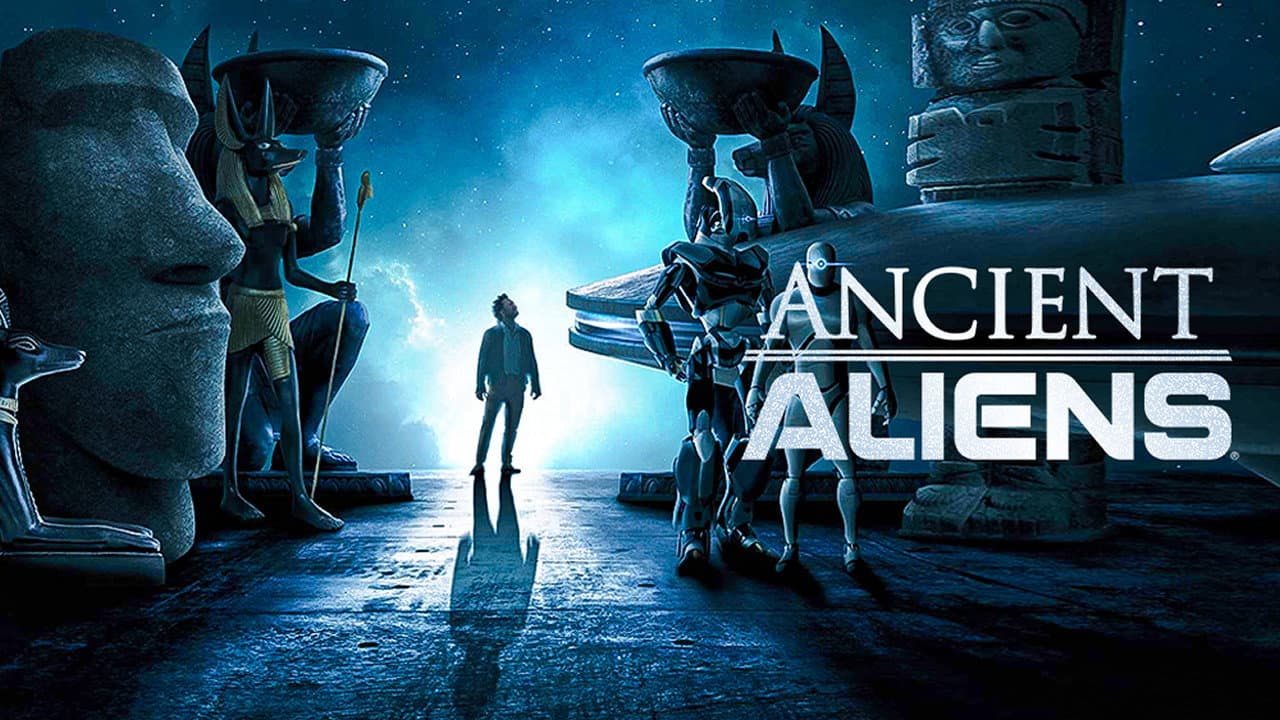 Ancient Aliens — backdrops with title 7