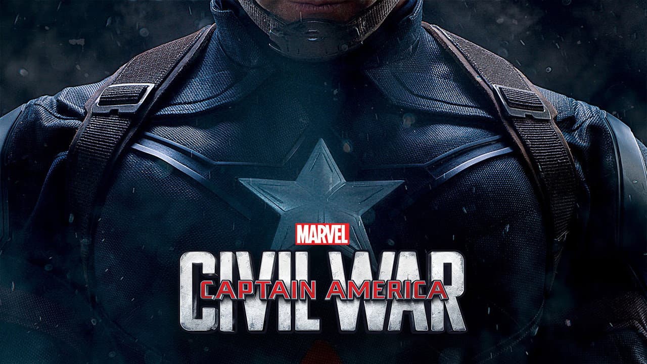 Captain America: Civil War — backdrops with title 4