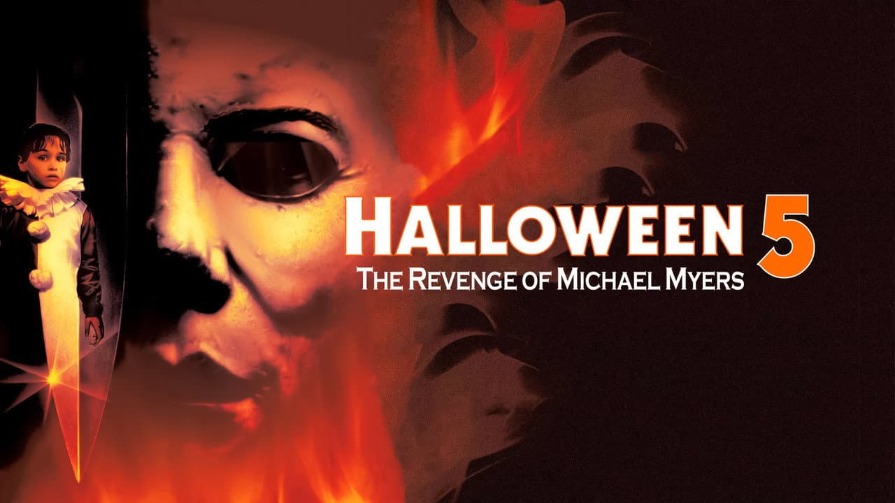 Halloween 5: The Revenge of Michael Myers — backdrops with title 6