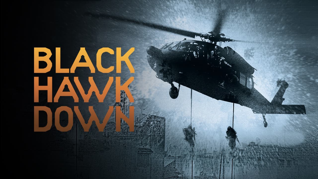 Black Hawk Down — backdrops with title 1