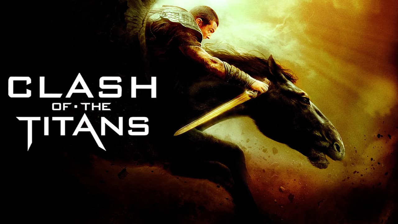 Clash of the Titans — backdrops with title 5