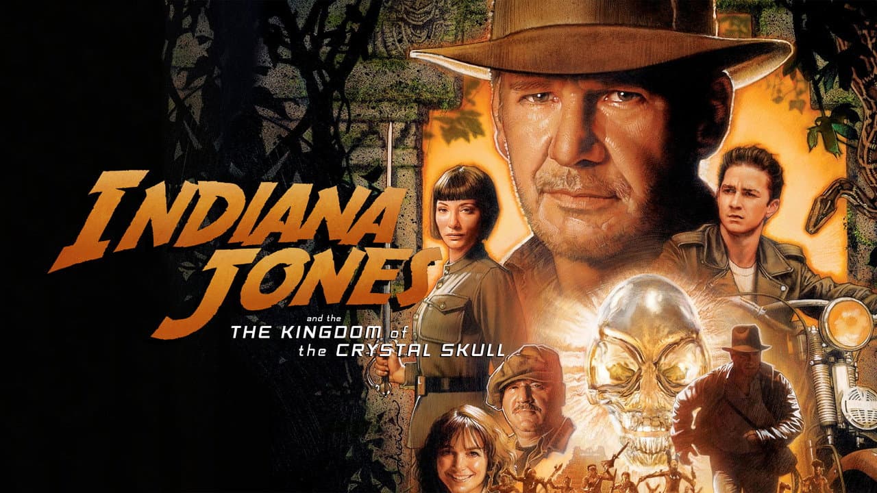 Indiana Jones and the Kingdom of the Crystal Skull — backdrops with title 4