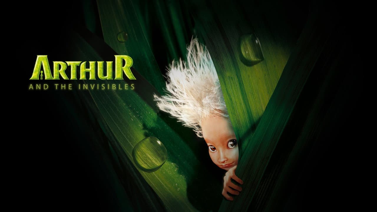 Arthur and the Invisibles — backdrops with title 1