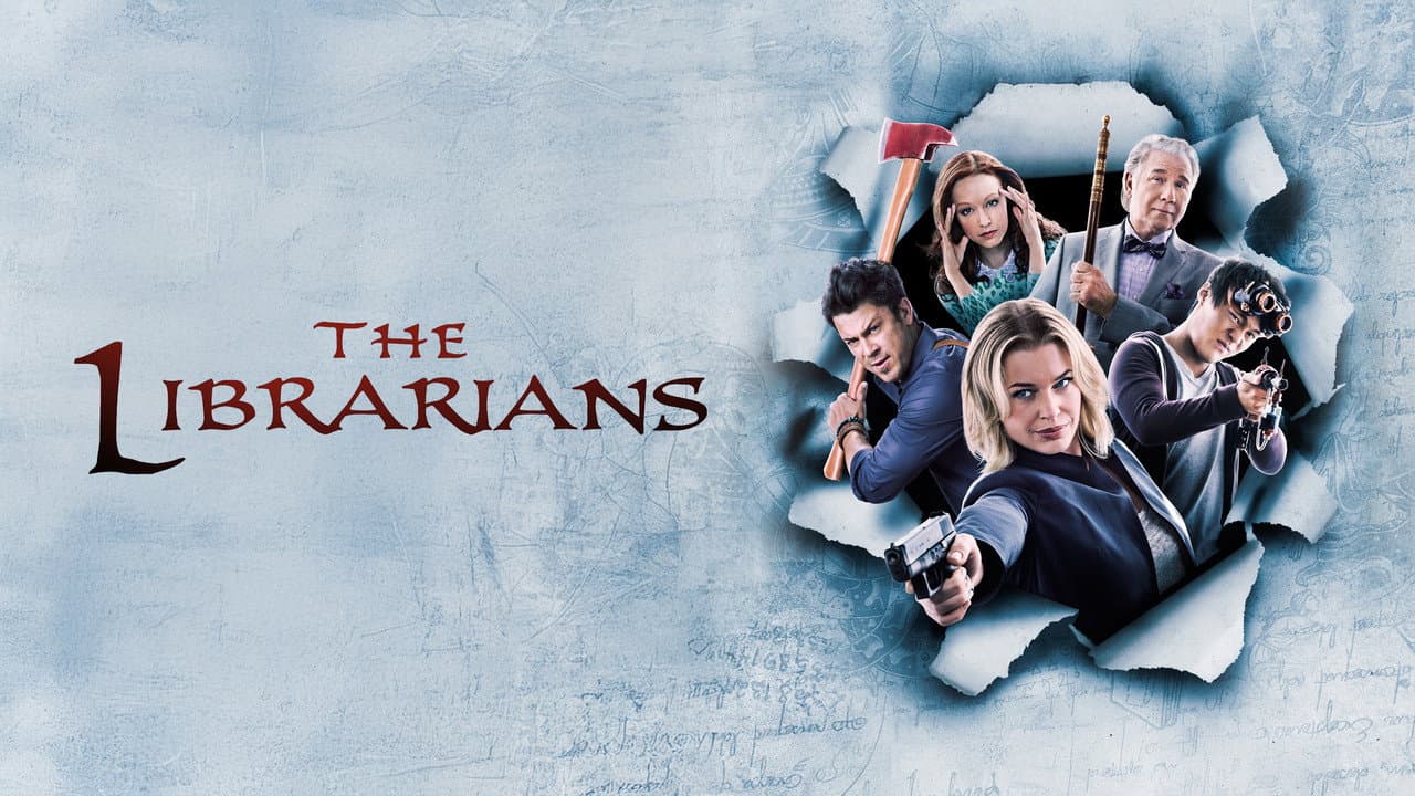 The Librarians — backdrops with title 3