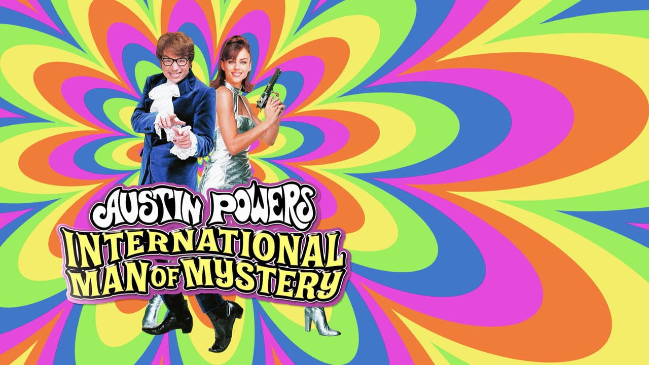 Austin Powers: International Man of Mystery — backdrops with title 4