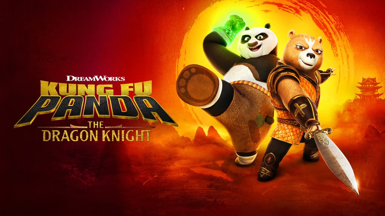 Kung Fu Panda: The Dragon Knight — backdrops with title 1