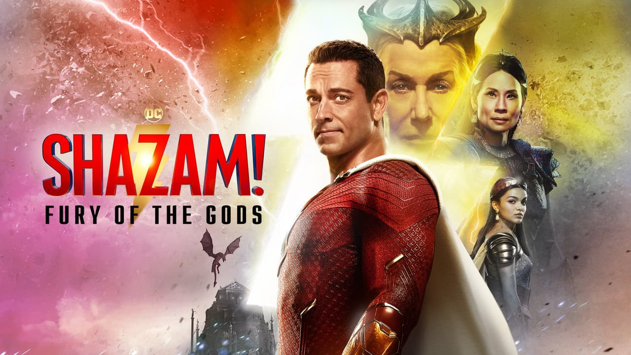 Shazam! Fury of the Gods — backdrops with title 4
