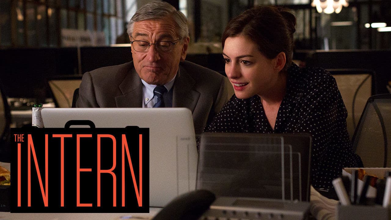 The Intern — backdrops with title 5