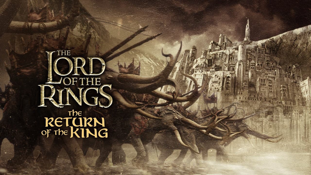 The Lord of the Rings: The Return of the King — backdrops with title 8