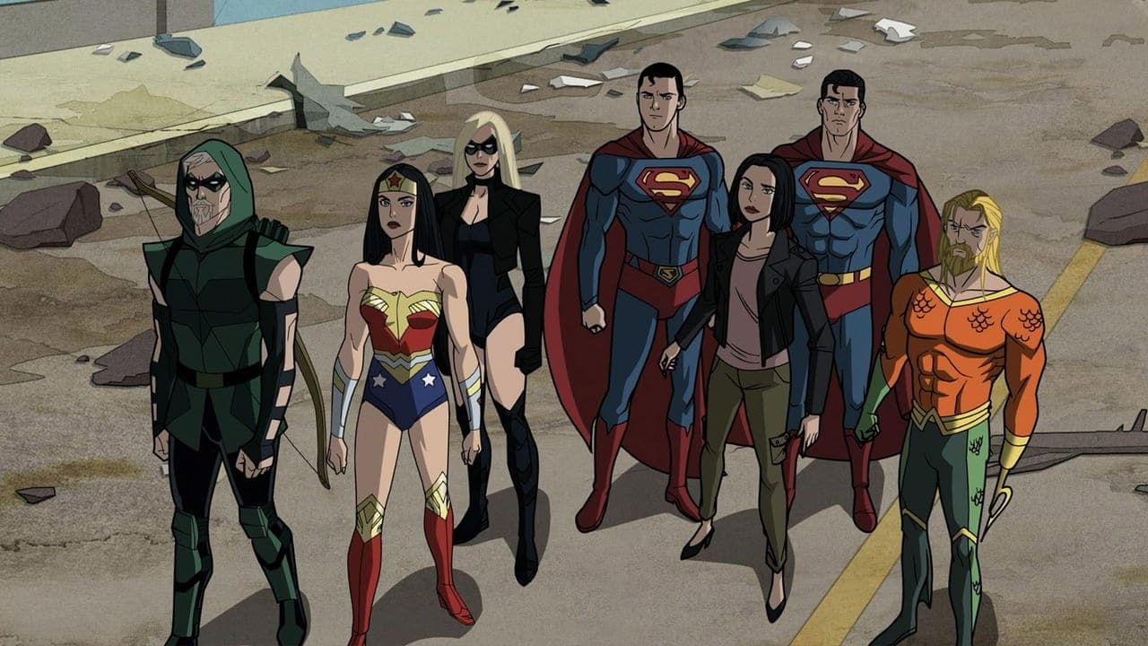 Justice League: Crisis on Infinite Earths Part Three — backdrops 2