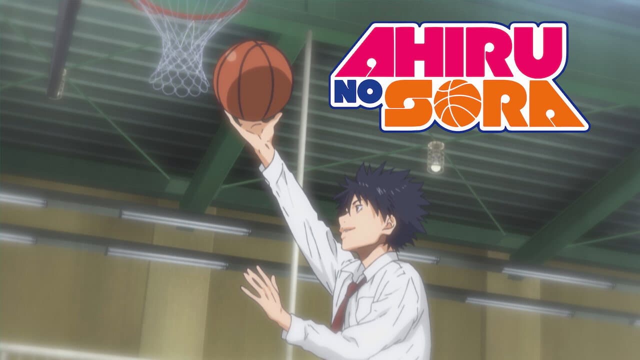 Ahiru no Sora — backdrops with title 2