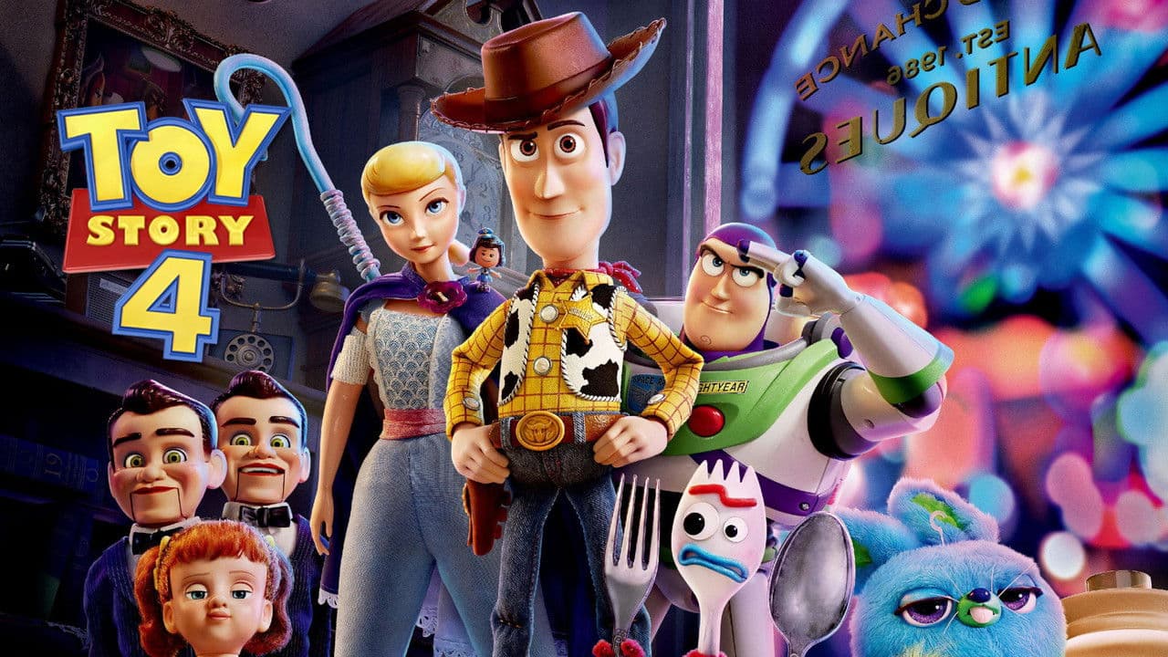 Toy Story 4 — backdrops with title 6