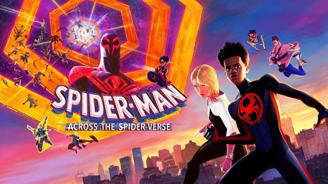 Spider-Man: Across the Spider-Verse — backdrops with title 5