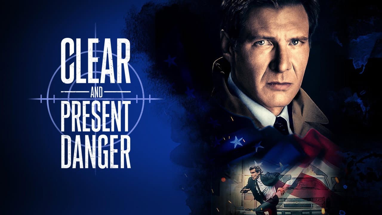 Clear and Present Danger — backdrops with title 3