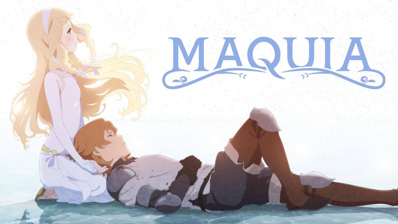 Maquia: When the Promised Flower Blooms — backdrops with title 2