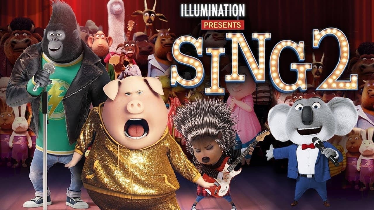 Sing 2 — backdrops with title 3