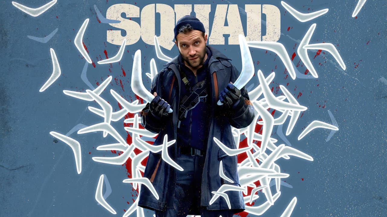 The Suicide Squad — backdrops with title 8