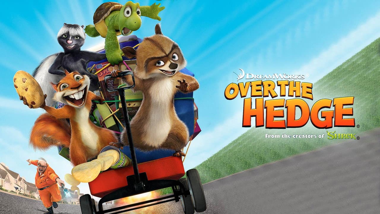 Over the Hedge — backdrops with title 6