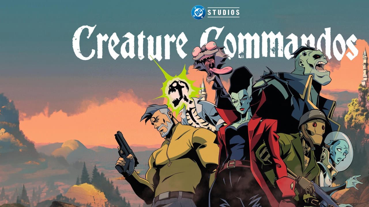 Creature Commandos — backdrops with title 8