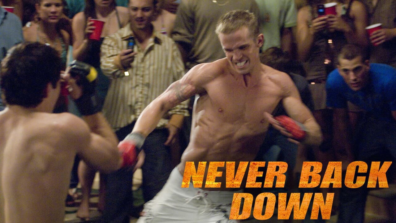 Never Back Down — backdrops with title 6