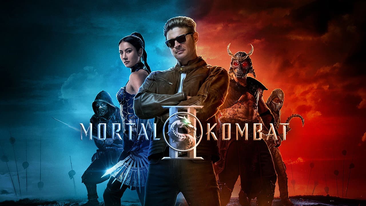Mortal Kombat II — backdrops with title 8