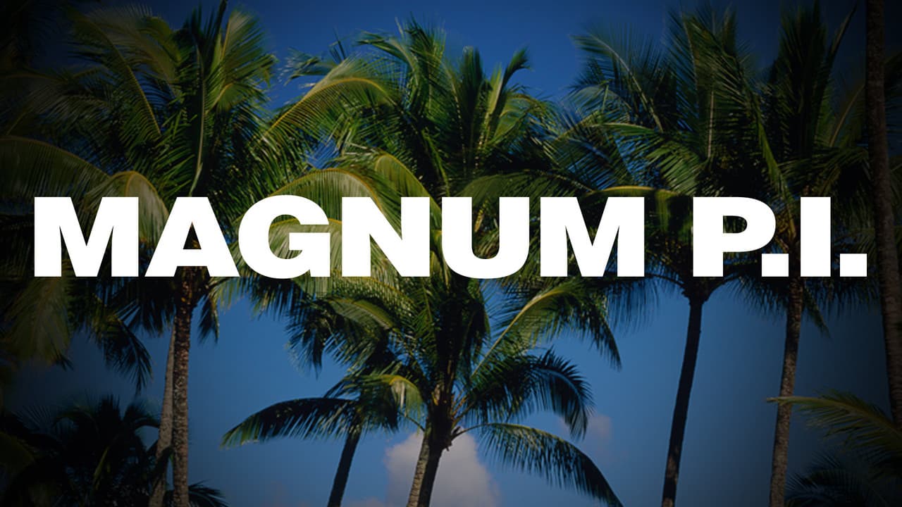 Magnum, P.I. — backdrops with title 4