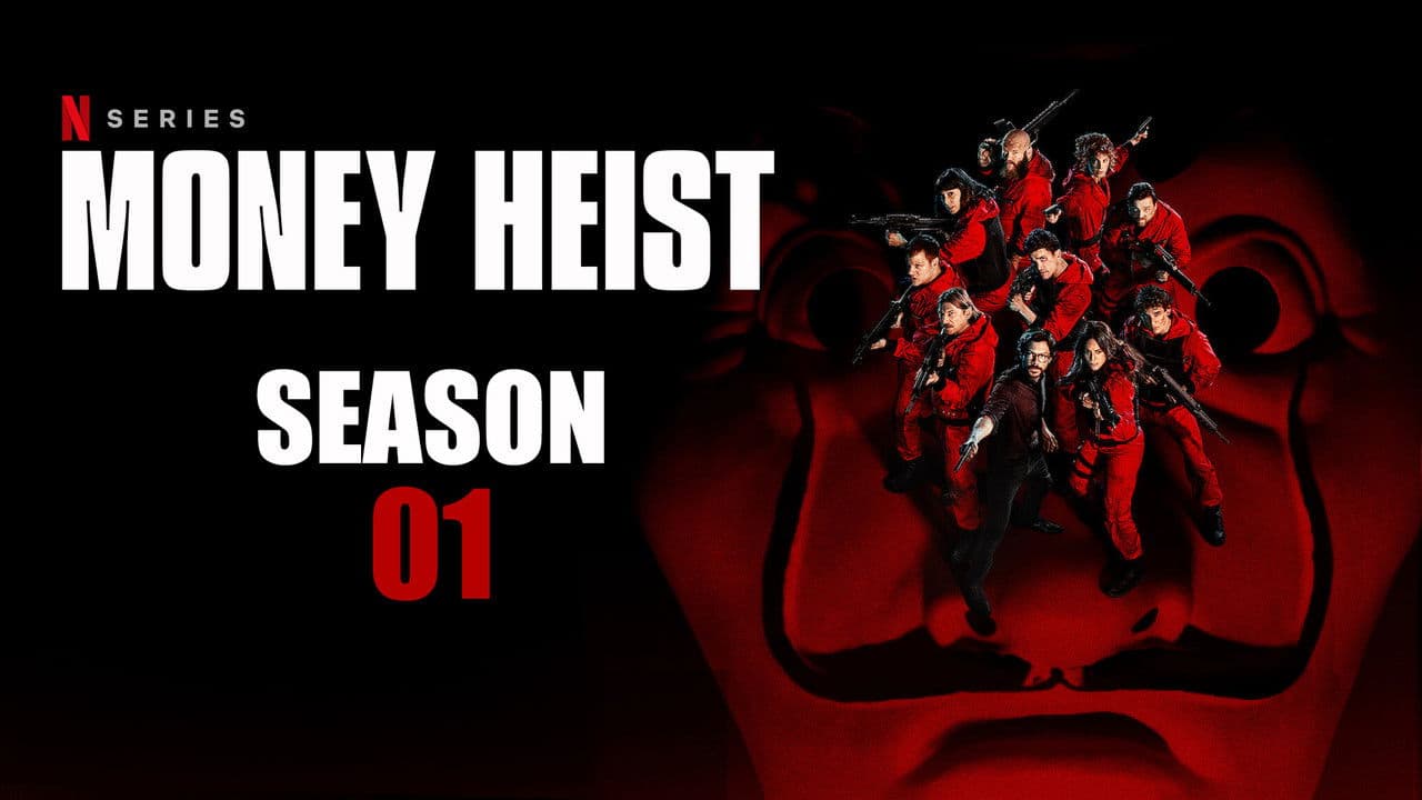 Money Heist — backdrops with title 2