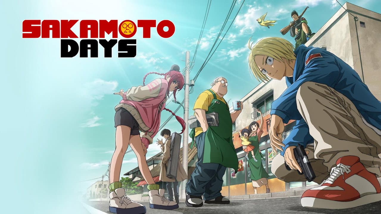 SAKAMOTO DAYS — backdrops with title 4